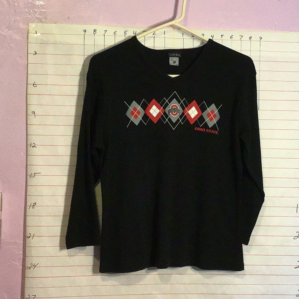 SILVER - women’s, for her, Ohio State, top sz XL, black